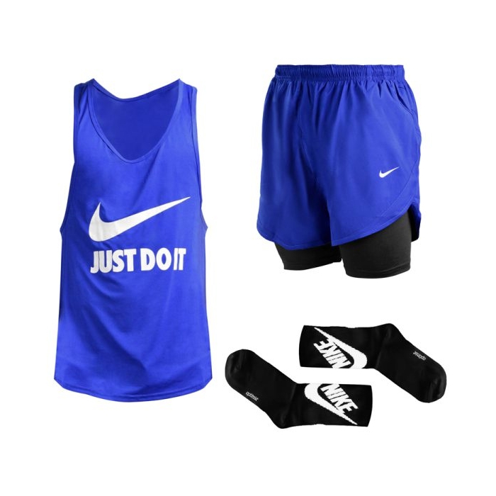 پکیج ست ورزشی مردانه نایک هاکان مدل GS-9308