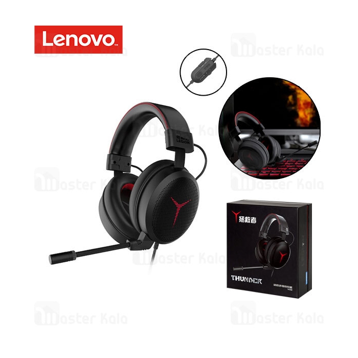 هدفون سیمی گیمینگ Lenovo Legion Y480 Savior Thunder Play Stereo Gaming Headset