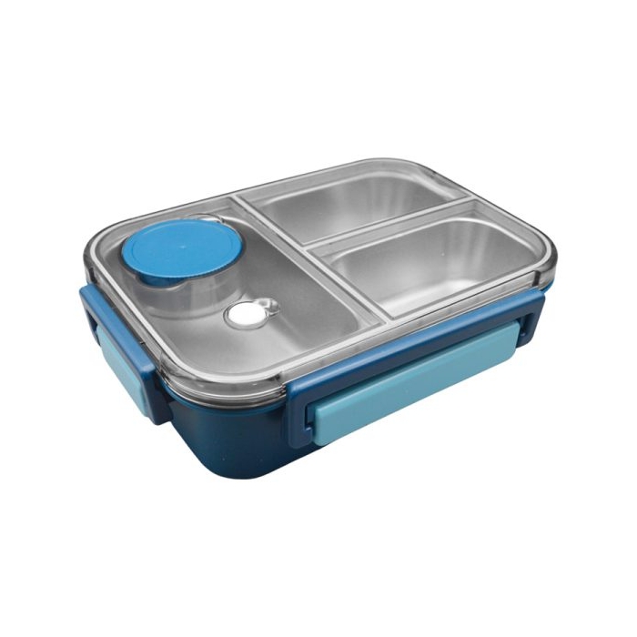 ظرف غذا لانچ باکس مدل ۳Box-Robot ظرفیت ۸۵۰ میلی لیتر