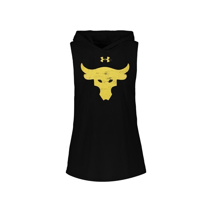 رکابی بدنسازی کلاهدار آندر آرمور مدل راک KACH مشکی