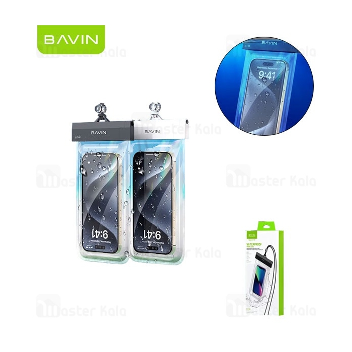 کیف ضد آب باوین Bavin ET-05 Waterproof Phone Bag سازگار با گوشی‌های تا 7.8 اینچ