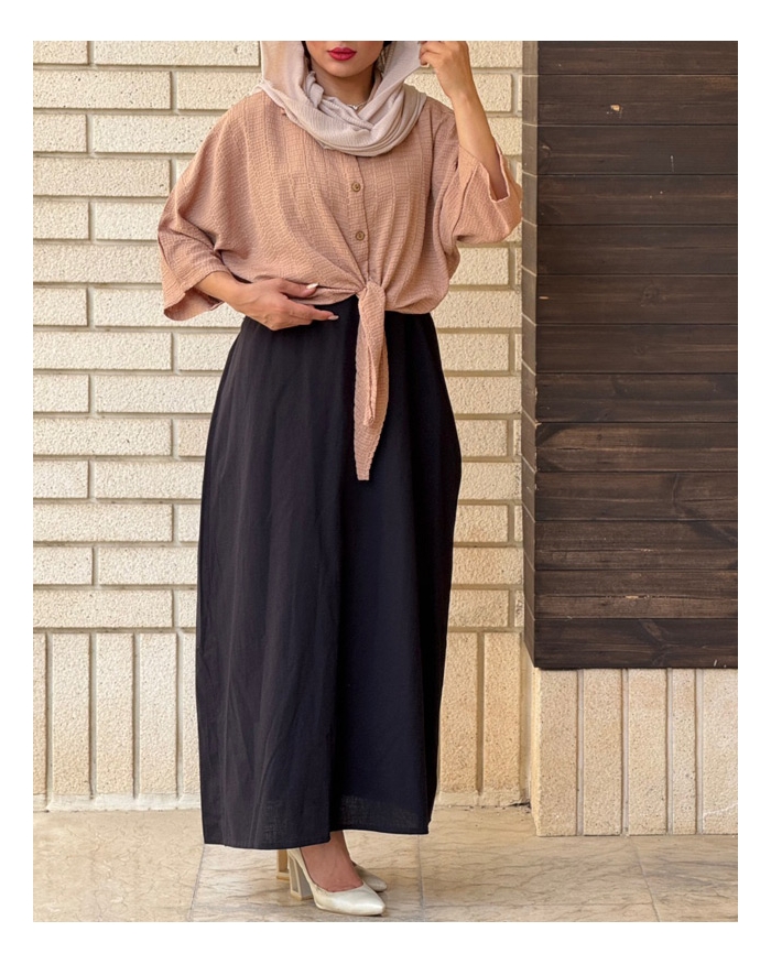 شومیز گره ای کوک دوزی 7079