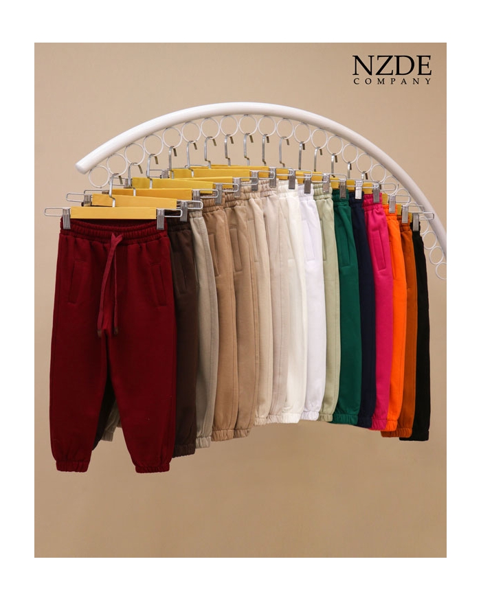 ست خانوادگی شلوار جاگر سه نخ داخل کرک NZDE