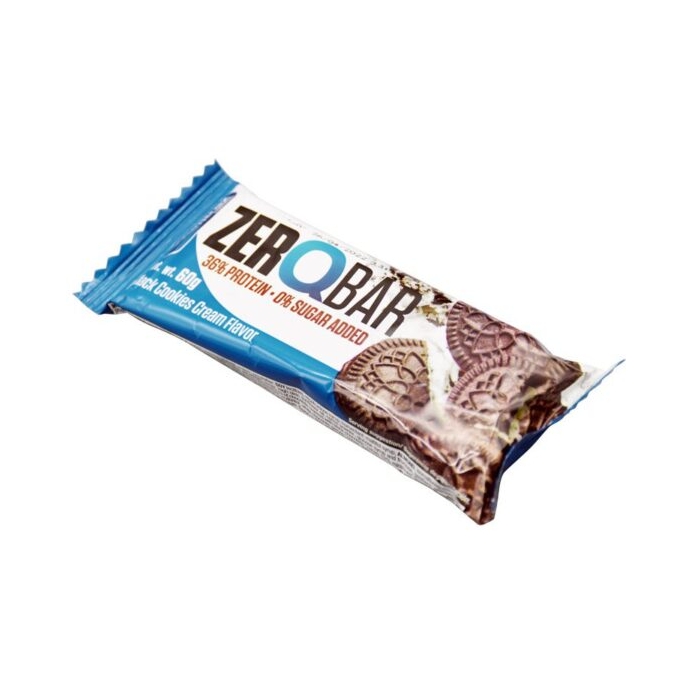 شکلات پروتئین بار کوامترکس مدل ZERO BAR کوکی کرمی ۶۰گرمی
