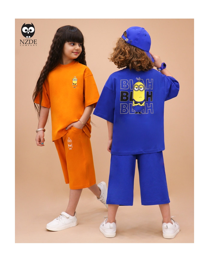 تیشرت شلوارک بگ استایل مینیون‌ NZDE