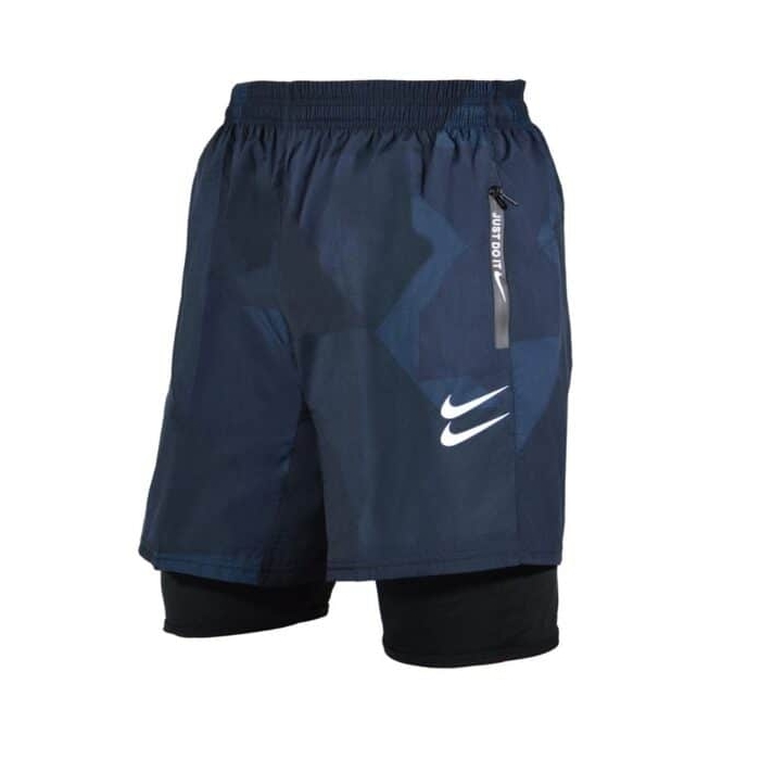 شلوارک کشاله دار ورزشی نایک مدل DS-2TIK 40480 سرمه ای