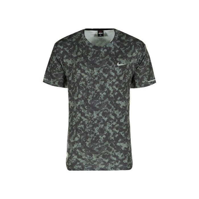 ‫‫تیشرت ورزشی مردانه نایک مدل MuB-213 چریکی یشمی