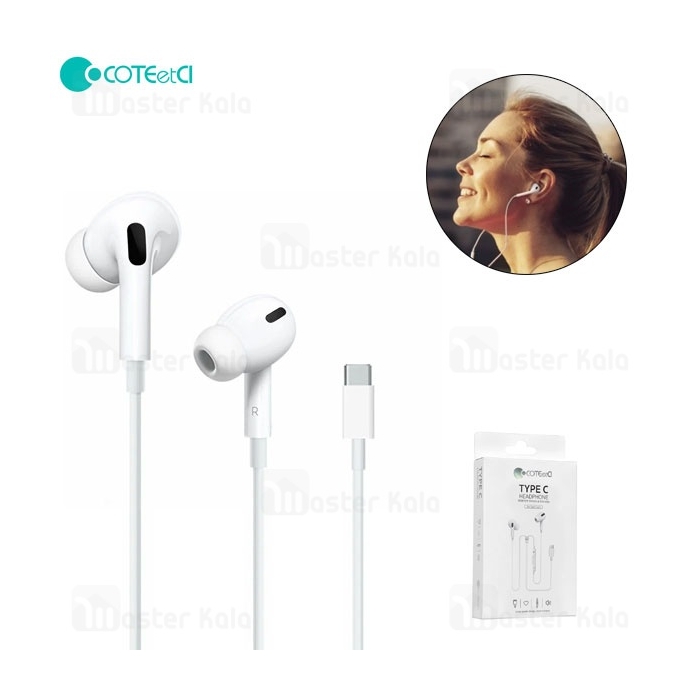 هندزفری سیمی Type-c کوتتسی Coteetci CS8803-D