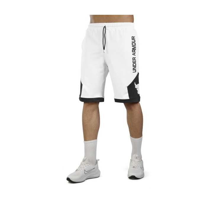 شلوارک ورزشی مردانه آندر آرمور مدل PY-3D487 سفید