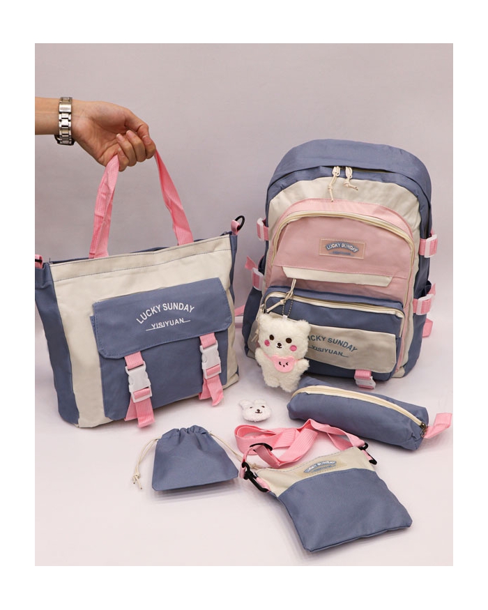 کوله پشتی 5 تیکه LUCKY