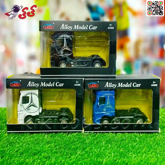 ماکت فلزی اتاق تریلی و کشنده مرسدس بنز آکتورس ALLOY MODEL CAR JG2601