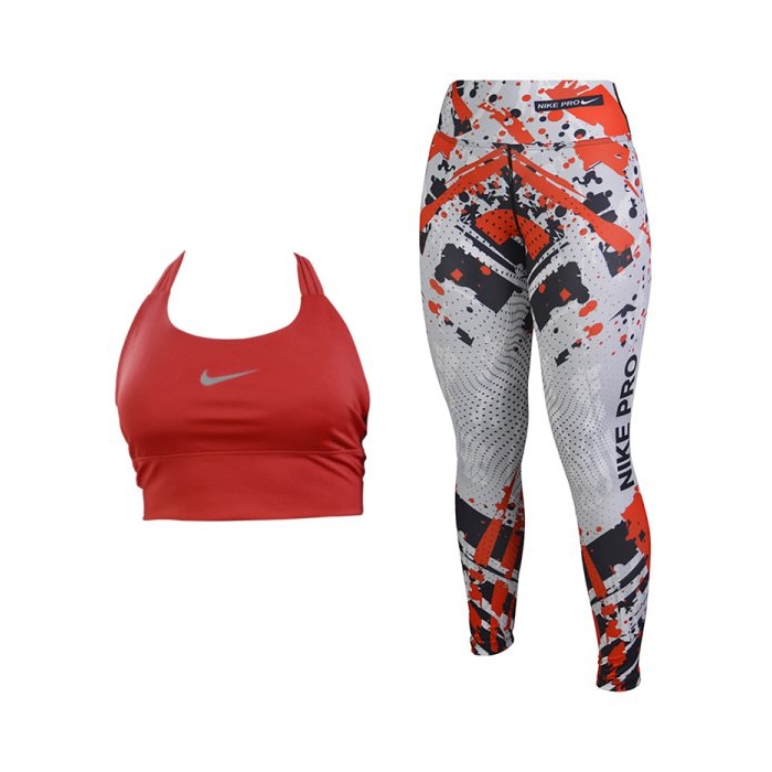 پکیج ست ورزشی زنانه نایک الیسا مدل GS-9593