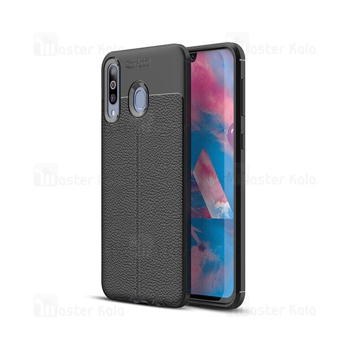 قاب محافظ ژله ای طرح چرم سامسونگ Samsung Galaxy M30 Auto Focus