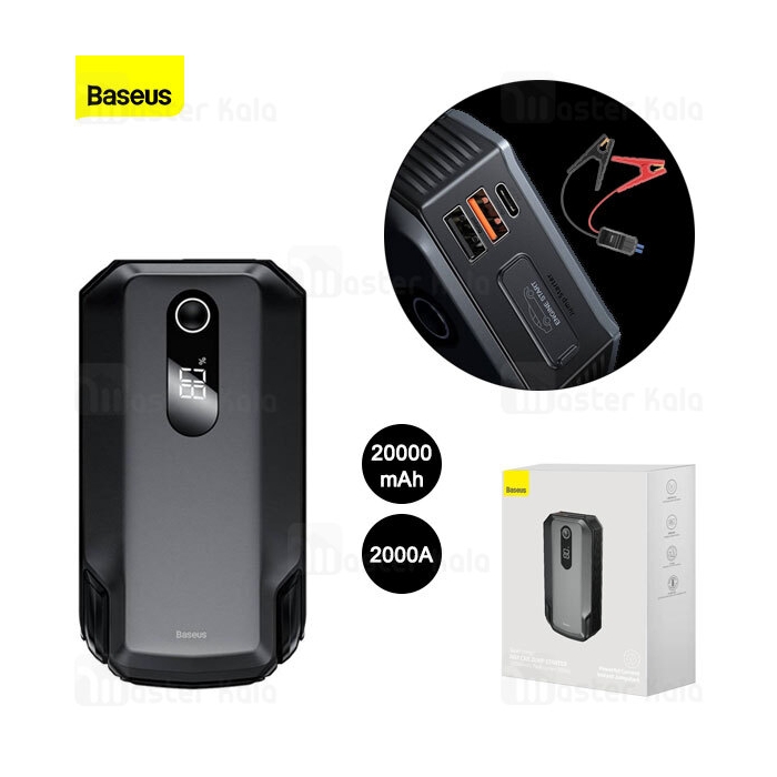 پاوربانک و جامپ استارتر بیسوس Baseus Super Energy Max Car Jump Starter 20000mAh CGNL020001 CRJS04