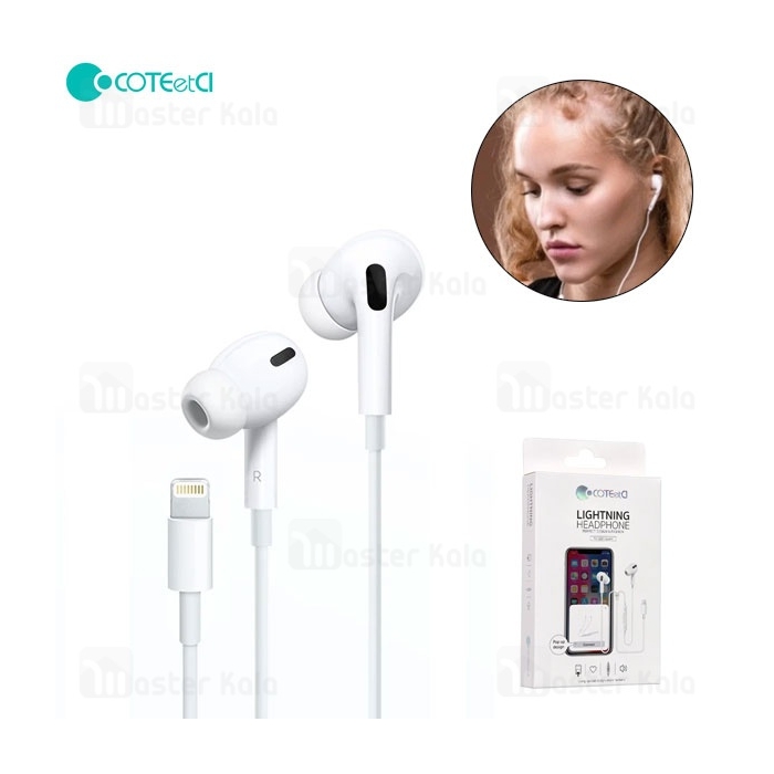 هندزفری سیمی لایتنینگ کوتتسی Coteetci CS8805