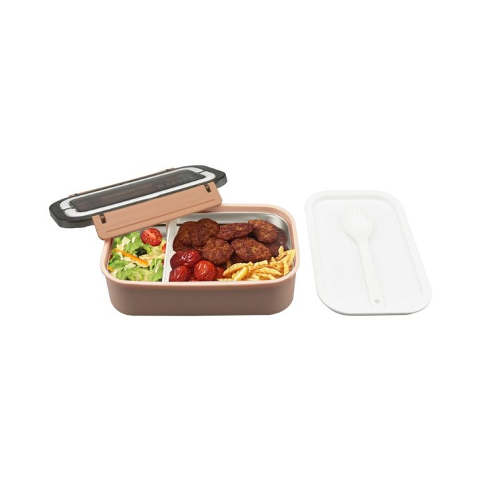 ظرف غذا لانچ باکس مدل ۲Box-Basket ظرفیت ۸۰۰ میلی لیتر