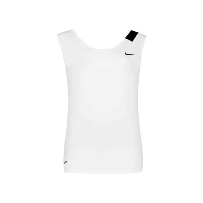 تاپ ورزشی زنانه نایک مدل ADNK-BLK Line 43985 سفید