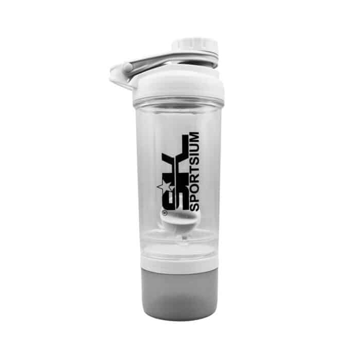 شیکر دو تیکه ورزشی اسپورتیوم مدل SK-Gls ظرفیت ۰.۶ لیتر