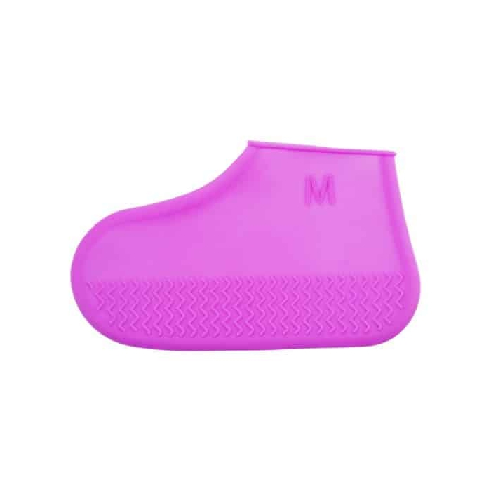 کاور کفش سیلیکونی زینو مدل ۴۰۲P565 ساق کوتاه بنفش