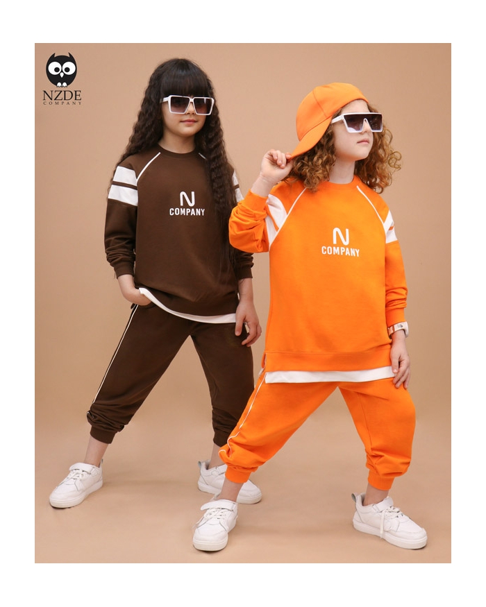 بلوز شلوار آستین رگلان  NZDE N company