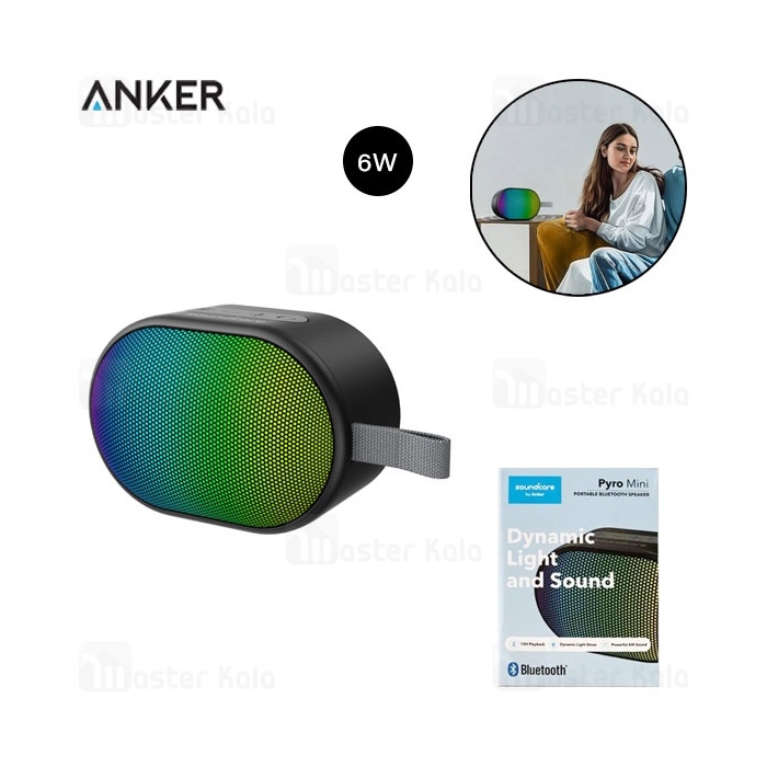 اسپیکر بلوتوث انکر Anker Soundcore Pyro Mini A31A0011 توان 6 وات رم خور