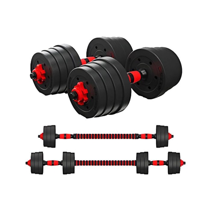 ست هالتر و دمبل متغیر بدنسازی بوفلکس وزن تا ۳۰ کیلوگرم