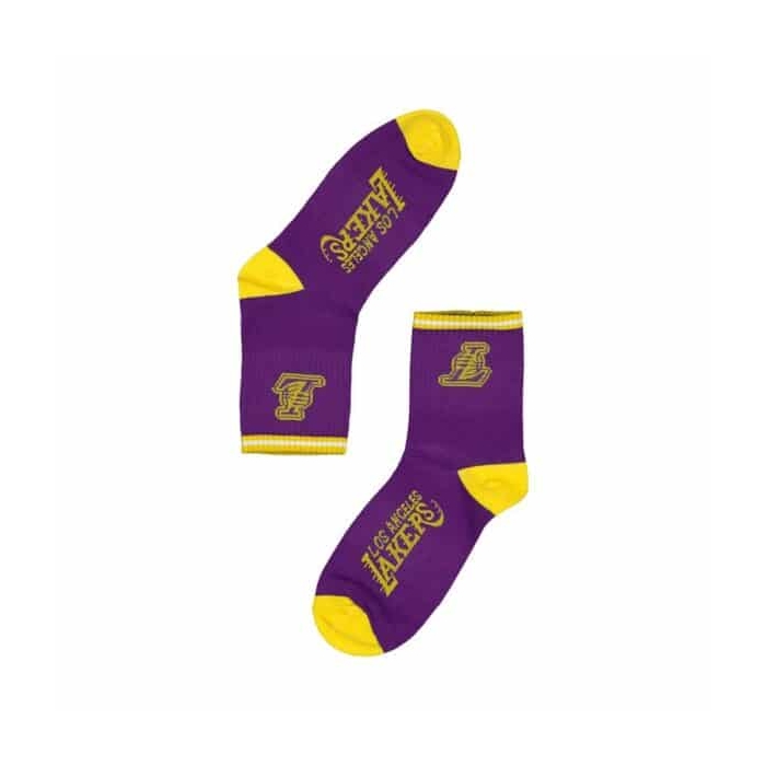جوراب نیم ساق اسپرت لس آنجلس لیکرز مدل ۱F070