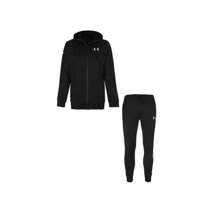 ست سویشرت و شلوار ورزشی مردانه آندر آرمور مدل DKS-1K685 مشکی