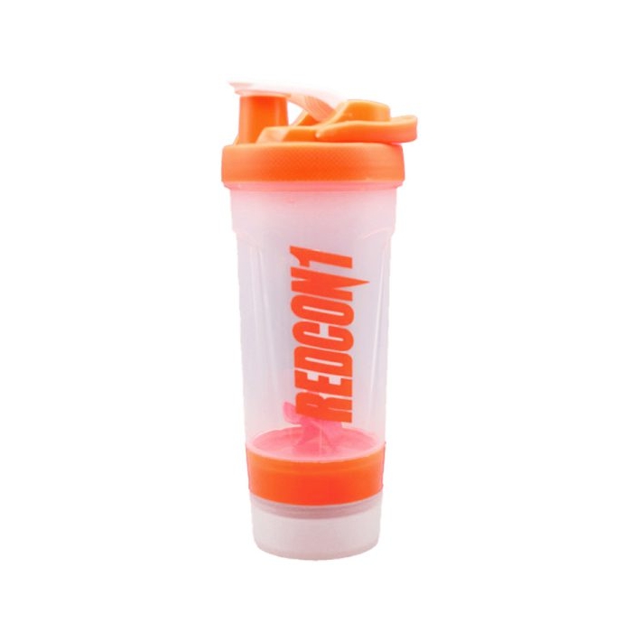 شیکر ورزشی سه تیکه رد کان وان مدل Kia شفاف درب ضامنی ظرفیت ۰.۷ لیتر