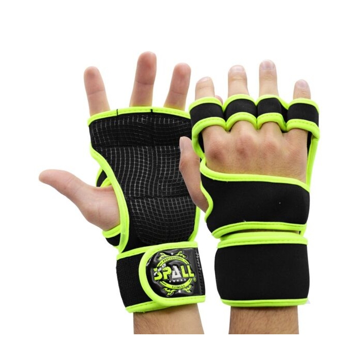 دستکش و محافظ کف دست بدنسازی اسپال مدل Fitness فسفری