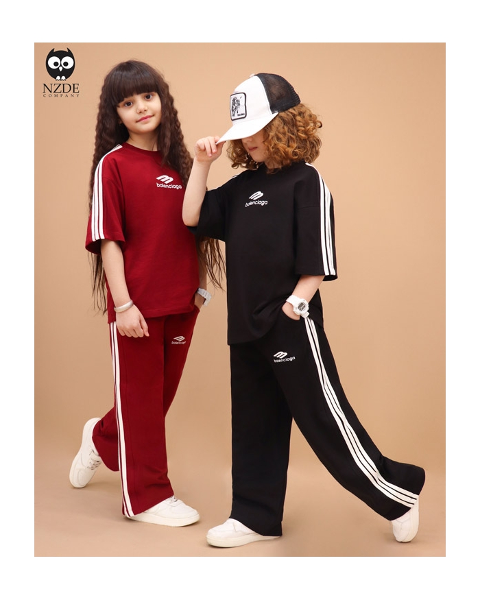 تیشرت بگ استایل وشلوار balenciaga NZDE