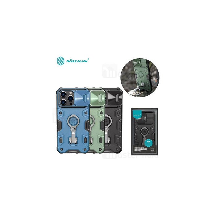 گارد محافظ ضد ضربه Apple iPhone 14 Pro Max Nillkin CamShield Armor Pro Case دارای محافظ دوربین