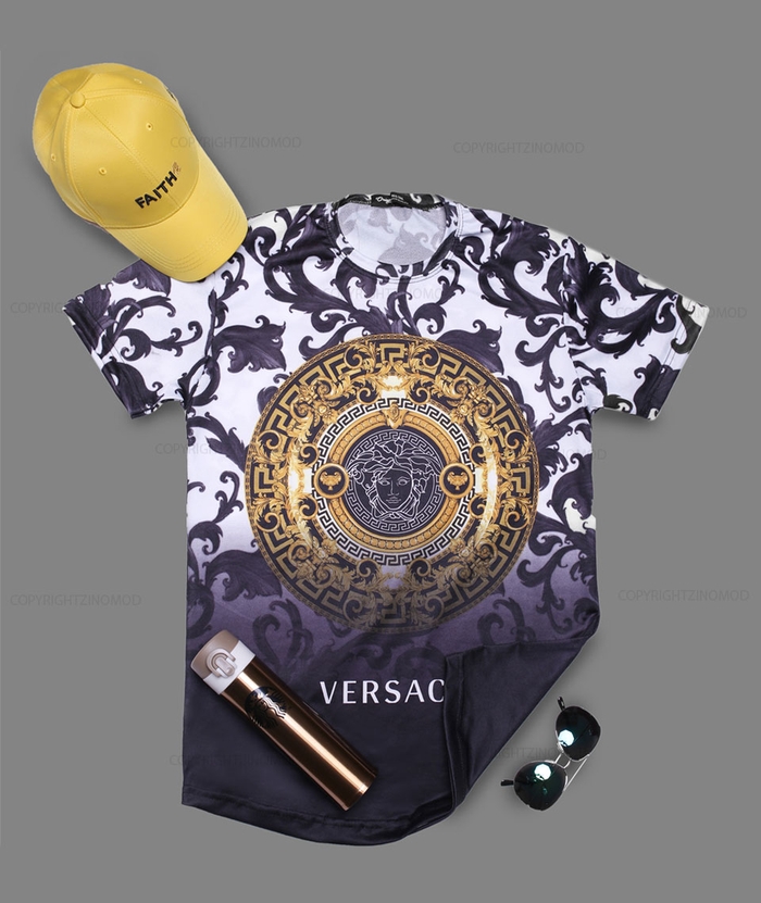 تیشرت مردانه GOLD VERSACE مدل 1072