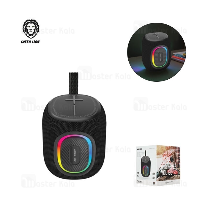اسپیکر بلوتوث گرین لاین Green Lion Pristone توان 8 وات فلش و رم خور