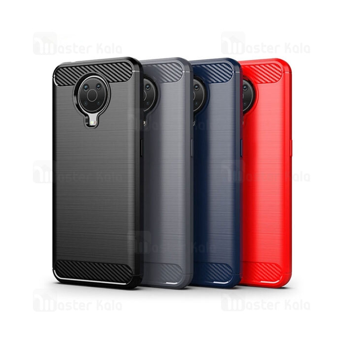 قاب فیبر کربنی نوکیا Nokia G10 / Nokia G20 / Nokia 6.3 Rugged Armor Fiber Carbon