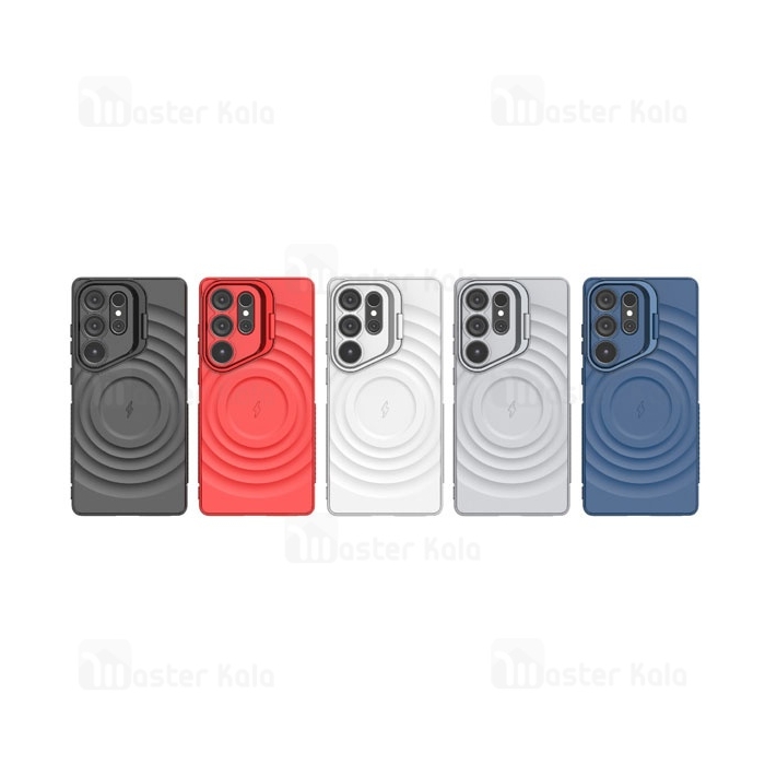 قاب سیلیکونی مگ سیف سامسونگ Samsung Galaxy S25 Ultra Corrugated MagSafe