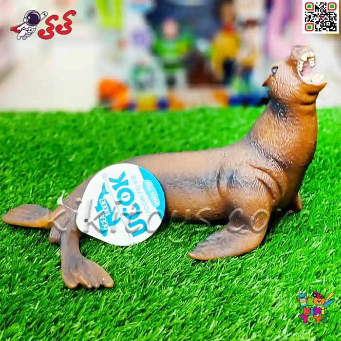 فیگور شیر دریایی اسباب بازی سیلیکونی نرم Sea Lion
