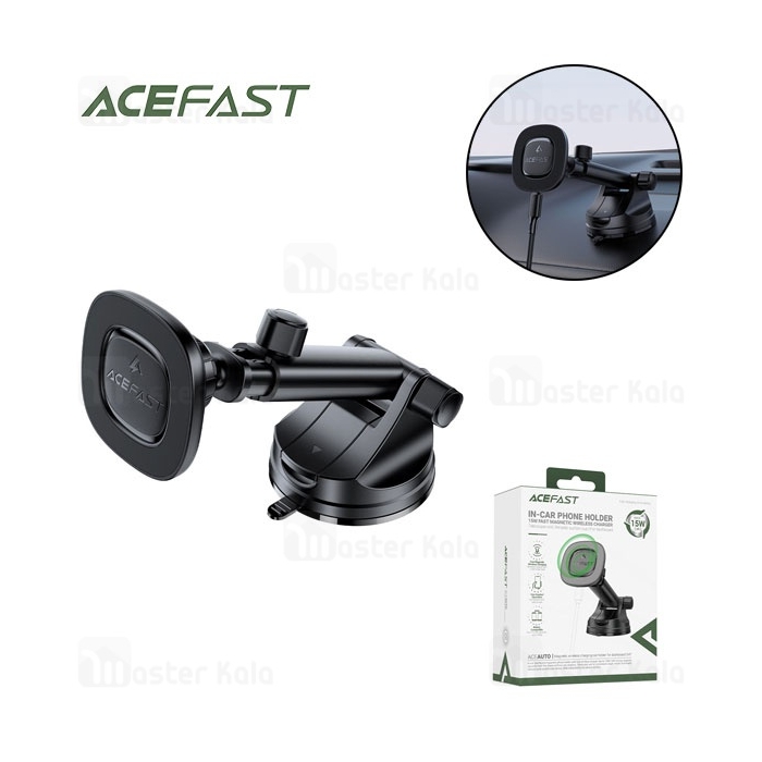 هولدر و شارژر وایرلس مگ سیف ایس فست ACEFAST D47 توان 15 وات