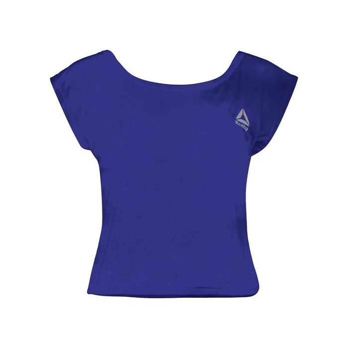 تاپ ورزشی زنانه ریباک Reebok مدل FIL آبی