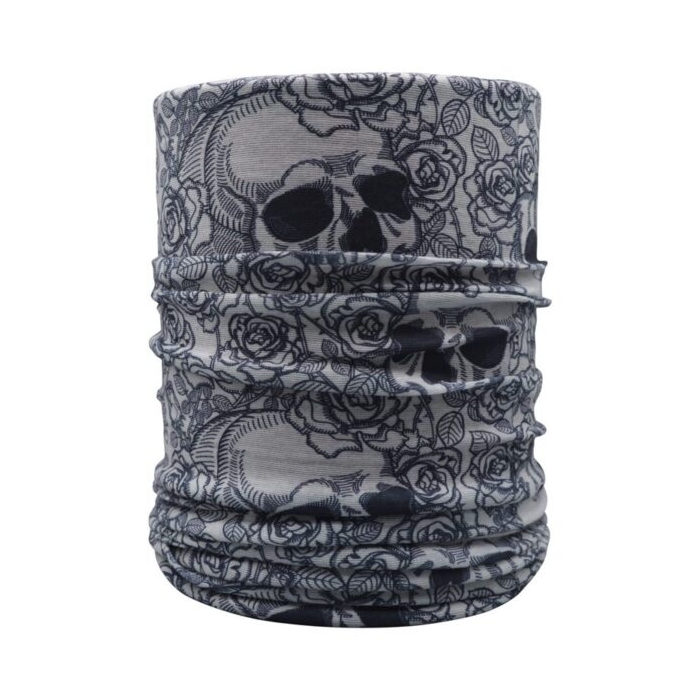 اسکارف و دستمال سر و گردن اسکلتی مدل Flower-31620