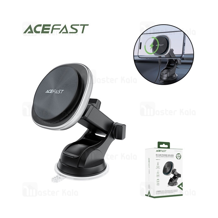 هولدر و شارژر وایرلس مگ سیف ایس فست ACEFAST D42 توان 15 وات