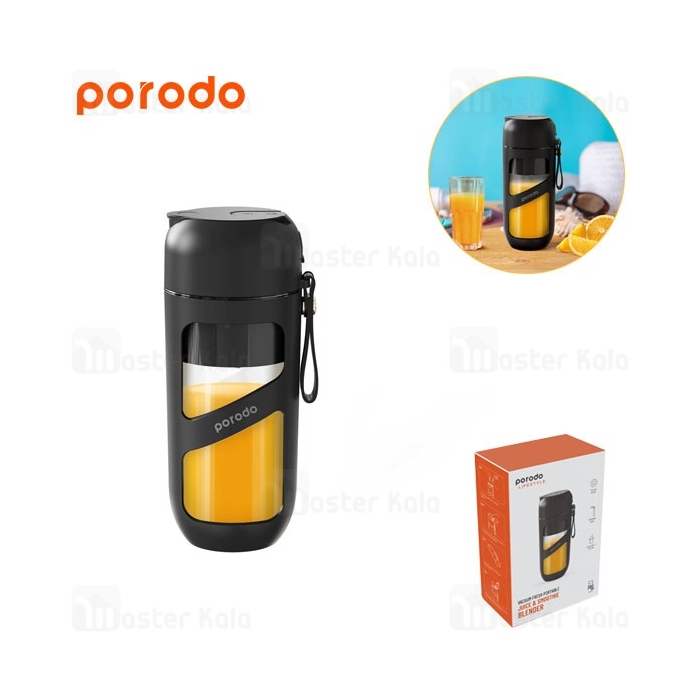 مخلوط کن قابل حمل پرودو Porodo Juice and Smoothie Blender PD-P55JV ظرفیت 380 میلی لیتر