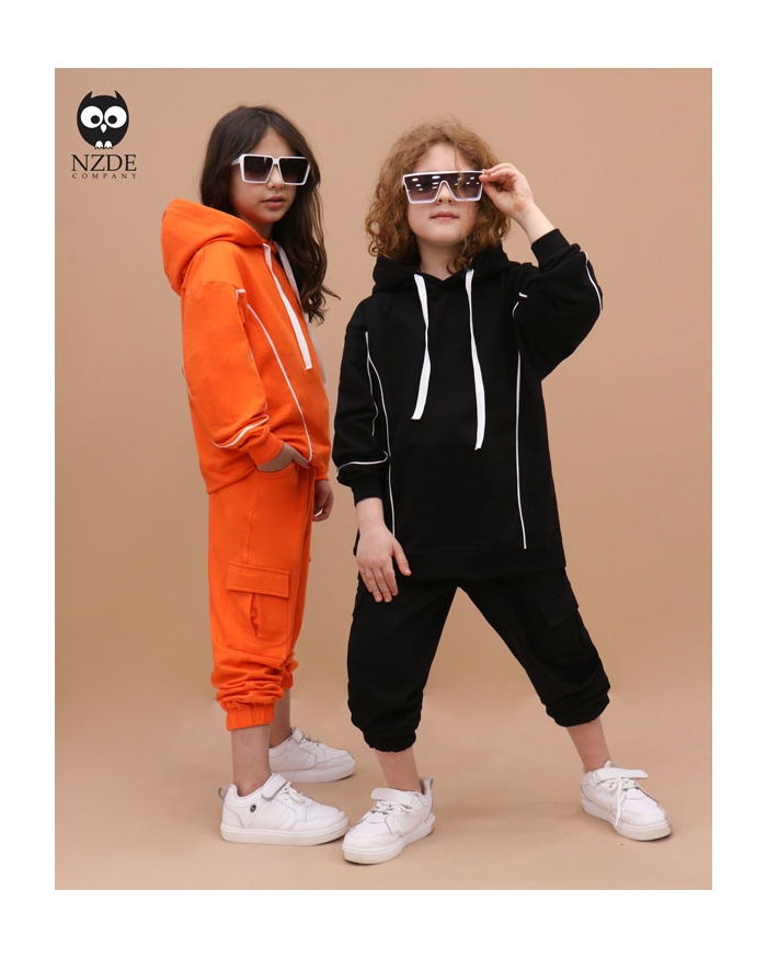 هودی شلوار جاگر مغزی دوزی NZDE