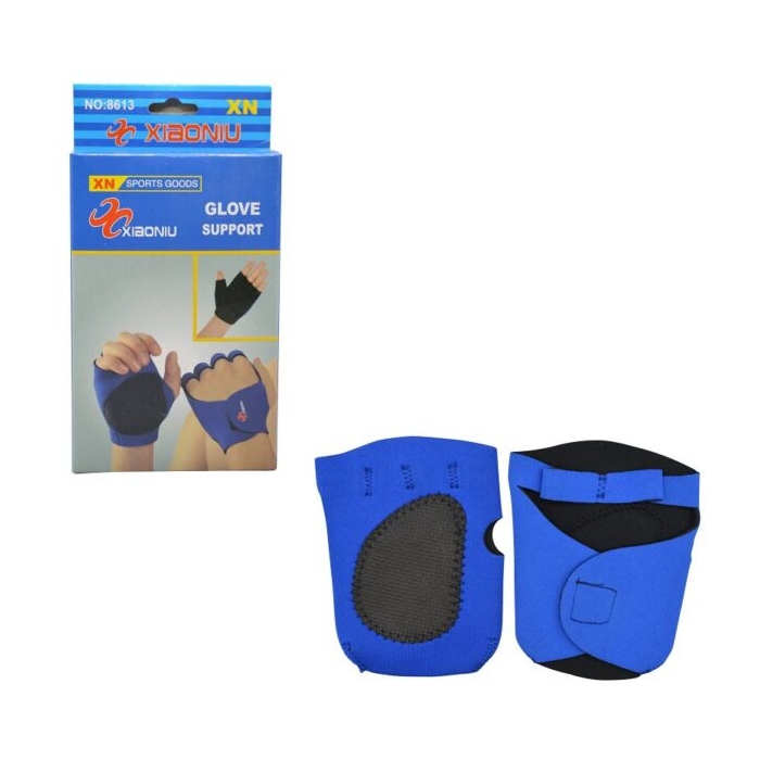 دستکش بدنسازی شیانیو مدل ۸۶۱۳ آبی بسته دو عددی