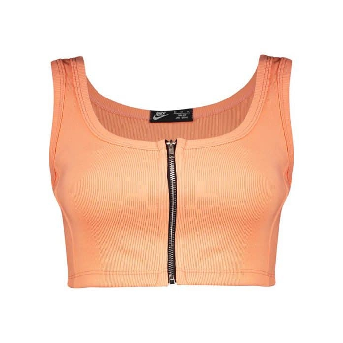 نیم تنه ورزشی زنانه زیپ دار نایک مدل mub-1011 گلبهی