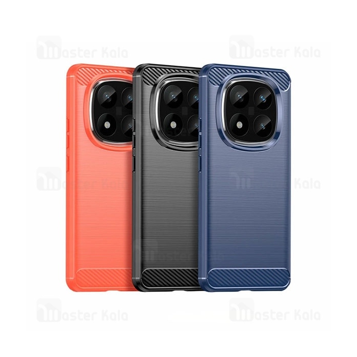 قاب فیبر کربنی شیائومی Xiaomi Redmi Note 14 Pro 5G / Poco X7 5G Rugged Armor Fiber Carbon