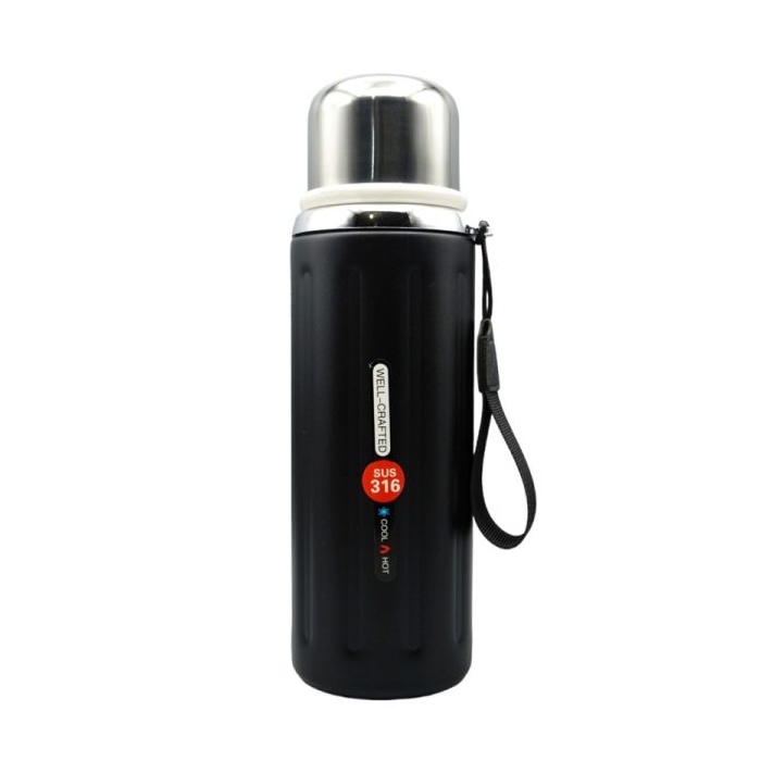 فلاسک استیل وکیوم مدل Palawan ظرفیت ۰.۸ لیتر