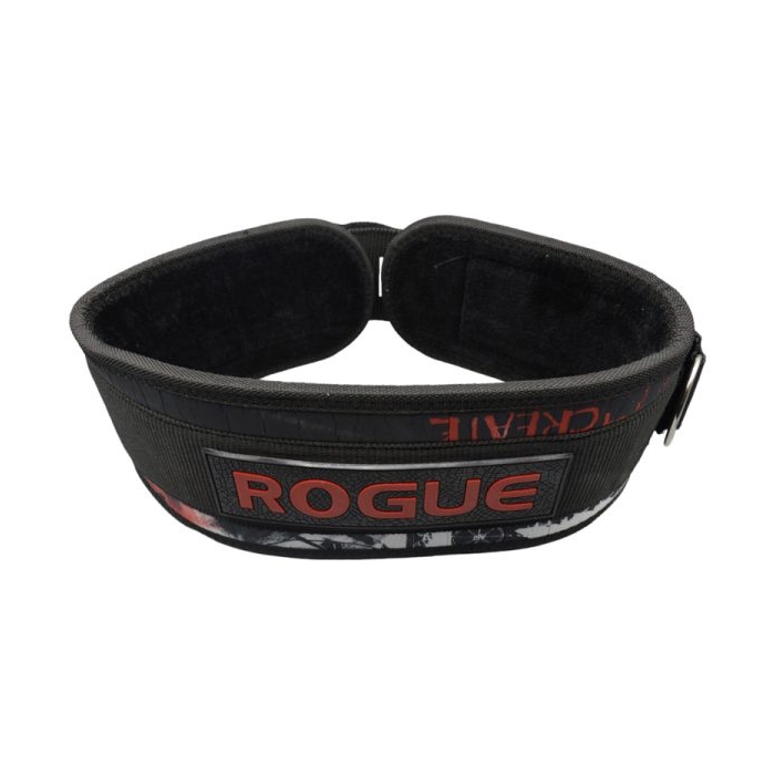 کمربند بدنسازی روگ مدل ELM- 403A410  چسبی مشکی قرمز