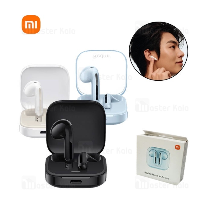هندزفری بلوتوث شیائومی Xiaomi Redmi Buds 6 Active M2344E1 نسخه گلوبال