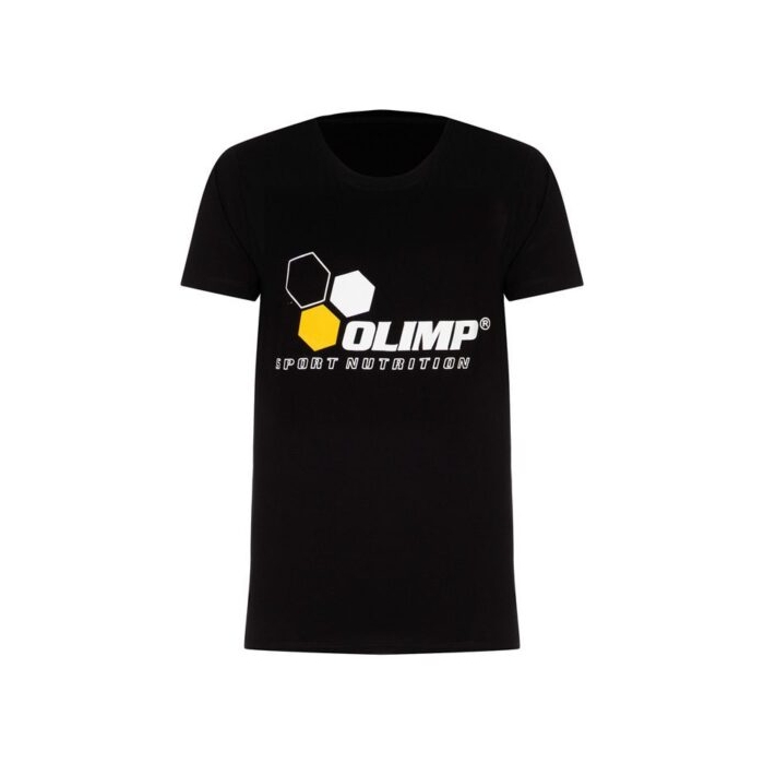 تیشرت ورزشی مردانه الیمپ مدل GB-Born مشکی